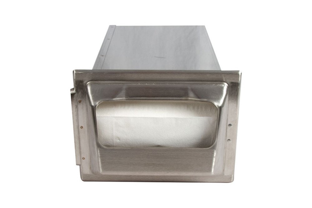 SDP-2003-000 | DISTRIBUTEUR DE SERVIETTES A ENCASTRER PLI MINI - CHROME MAT