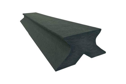MGV-0450-020 | KUNSTSTOF MONTAGEBALK 'X-BASE' L= 450MM * 80/120MM - 60MM DIK *