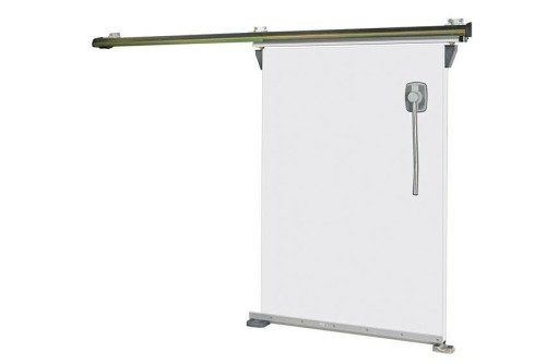 3533-RAIL GALV. POUR PORTE JUSQU'A 200KG PORTE LARGEUR  1440-1740 MM