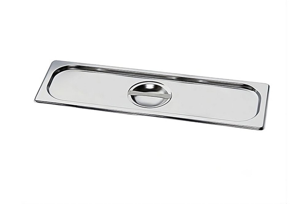 GN 2/4 - COUVERCLE PLEIN INOX V-LINE