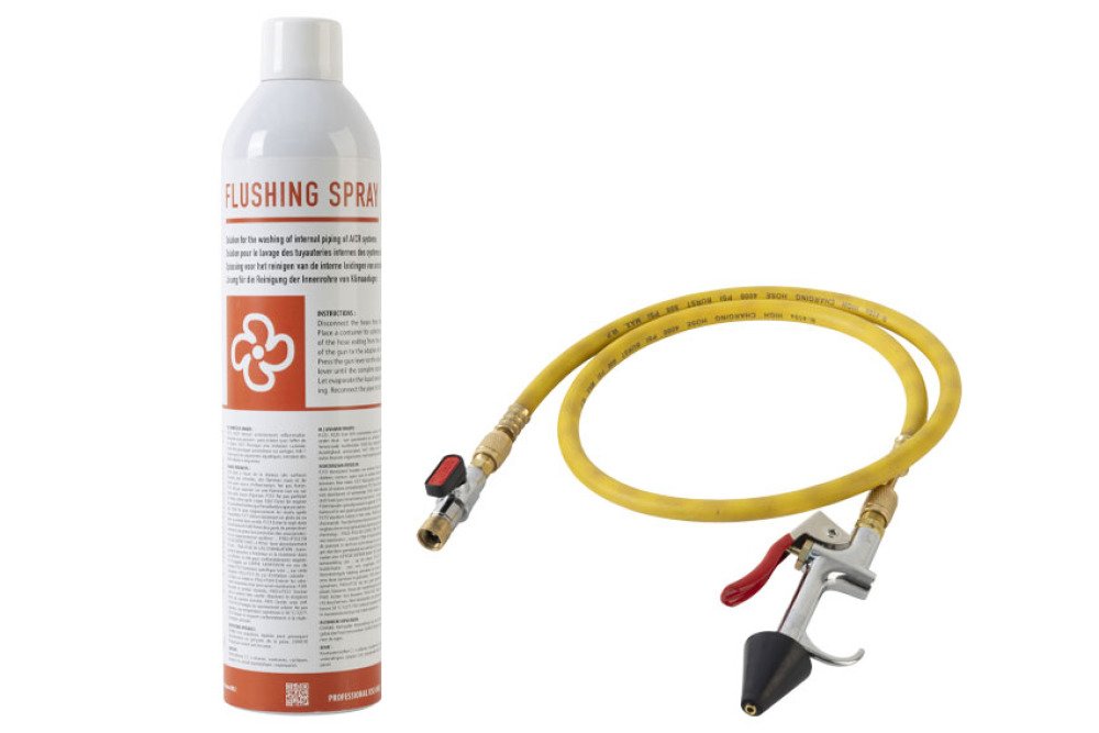 Flushing spray met draad voor pistool 600ml