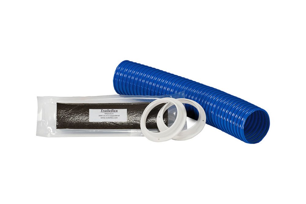 Trolleflex wanddoorgang kit - ø63 - 350mm