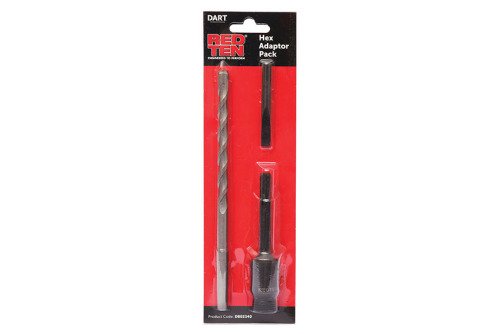 Dart hex adaptor inbusset