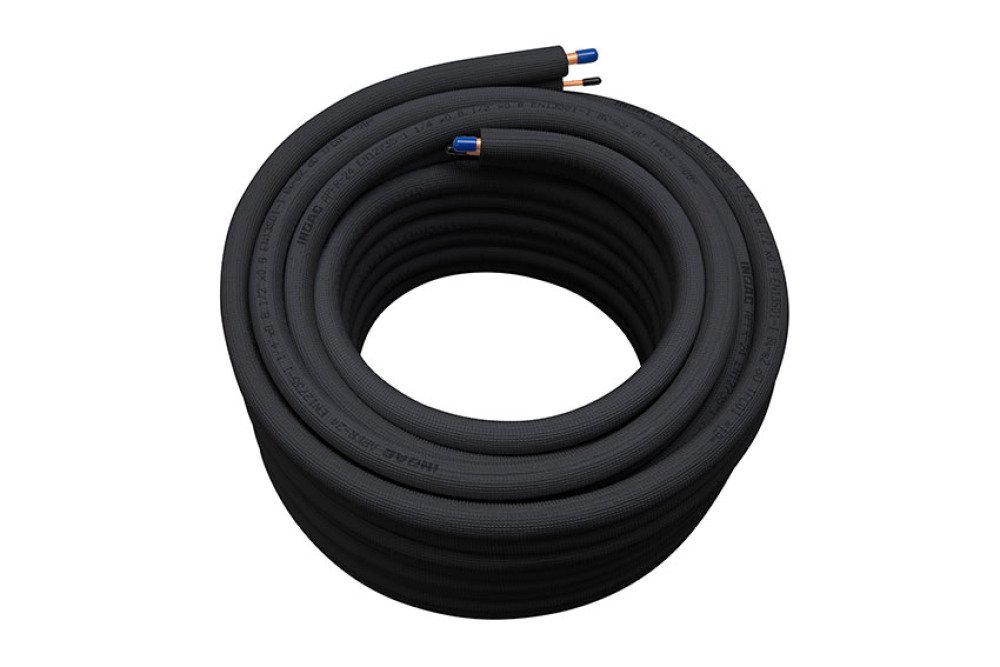 Tube cuivre preisole 1/4'+1/2' - clas.au feu bl-s1-d0 - 20mtr/rol