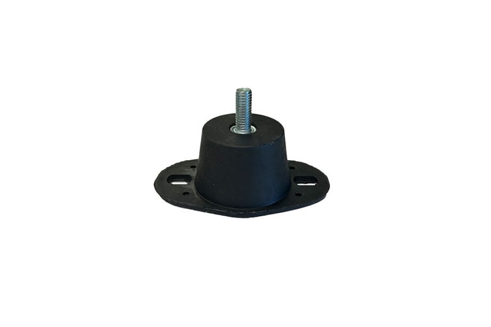 Amortisseur vibrations acier-caoutch M8 - max 90kg - shore 45 -
