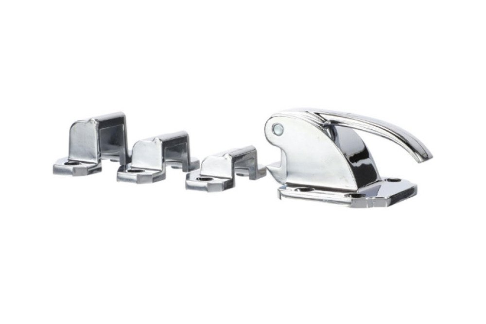 HWL-1001-845 | HORIZONTALE SLUITING - VERCHROOMD ZAMAC INTENSIEF GEBRUIK - OPSLAG 0, 3 OF 10MM