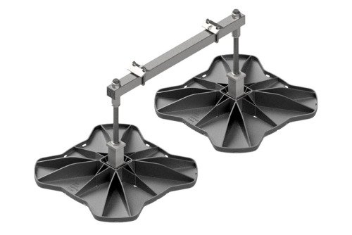 Big Foot regelbare HD beam - 600x600mm - hoogte 330-560mm