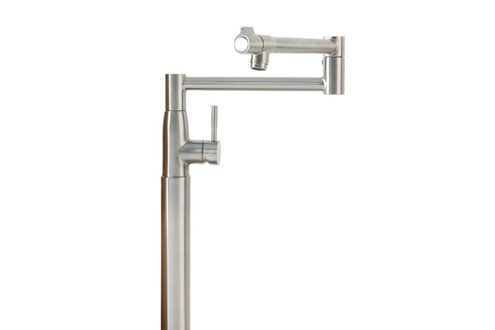 Pentola CS RVS ééngreepskolomkraan met zwenkbare uitoop tot 550 mm