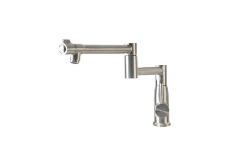 Inoxo CG RVS ééngreepskraan met zwenkbare uitloop tot 550 mm - frontale hendel