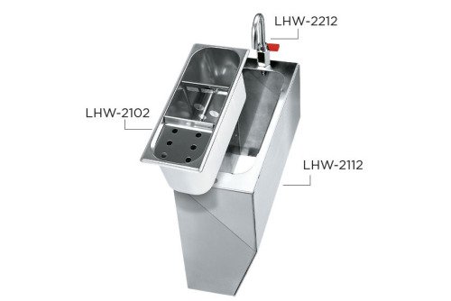 VPAC coffrage inox pour vpcarenato - robinet avec levier inclus
