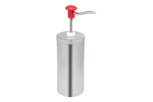 KSD-1110-000 | STANDAARD RVS SAUSDISPENSER INOX POT 2.25L INCL DEKSEL, PER STUK