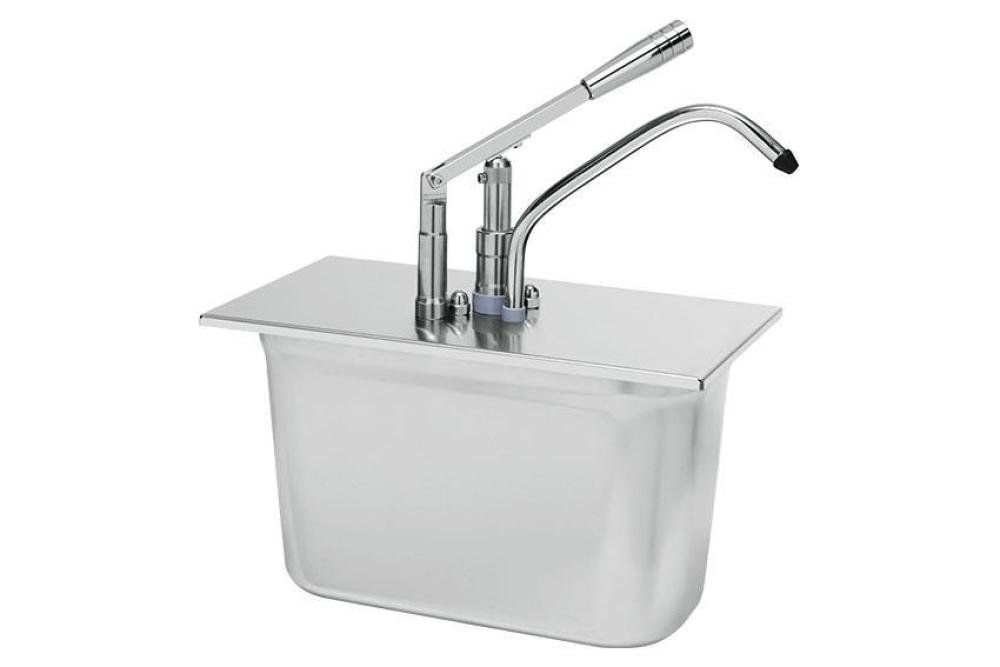KSD-2530-000 | POMPE A SAUCE EN INOX POUR GN 1/3 PROFONDEUR 200MM