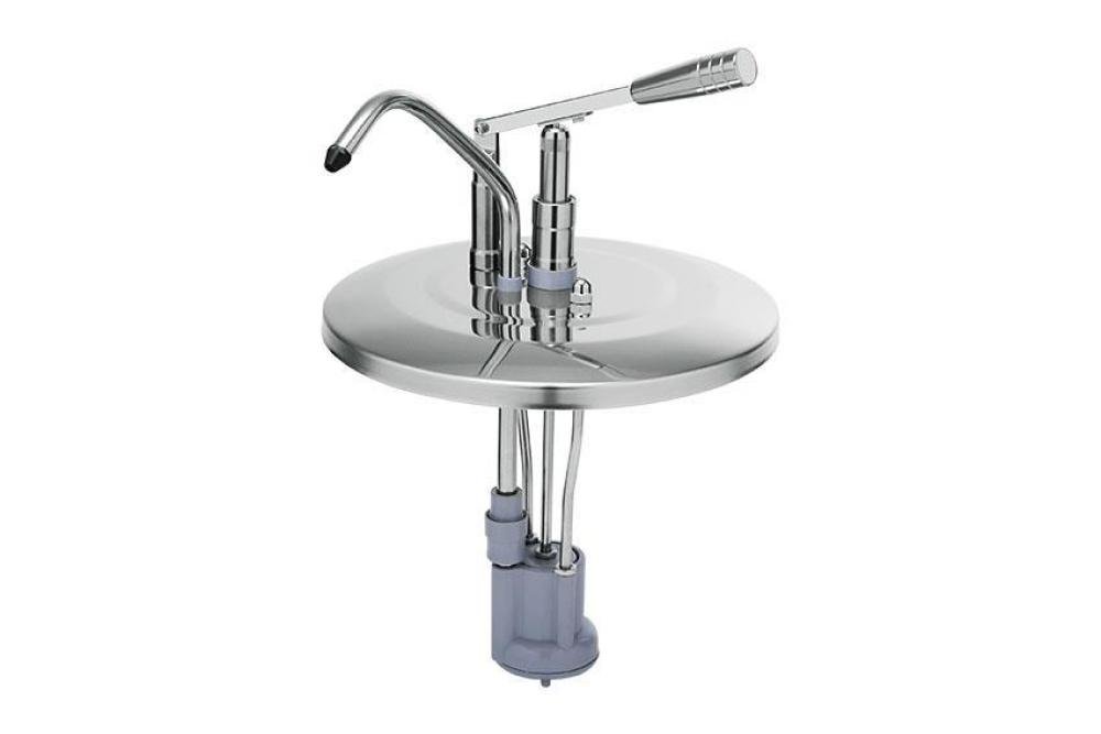 KSD-3010-000 | COUVERCLE EN INOX AVEC POMPE A SAUCE POUR RECIPIENT 5L