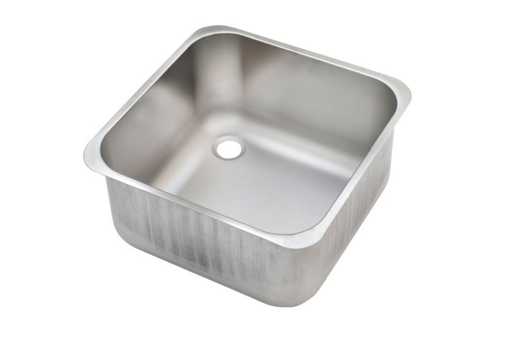 Nova spoelbak 450x450x250 - AISI 304 -  Scotch Brite (serie SB)