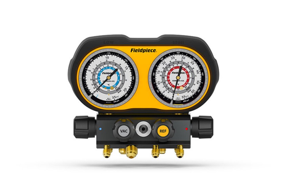 GS422C - Manifold analogique - 4 ports A2L (R410a/R454B/R32/R22)