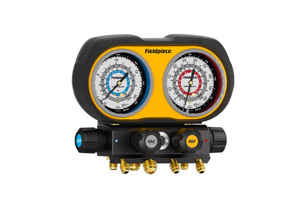 GS422C - Manifold analogique - 4 ports A2L (R410a/R454B/R32/R22)