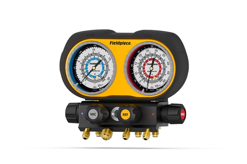 GS422C - Manifold analogique - 4 ports A2L (R410a/R454B/R32/R22)