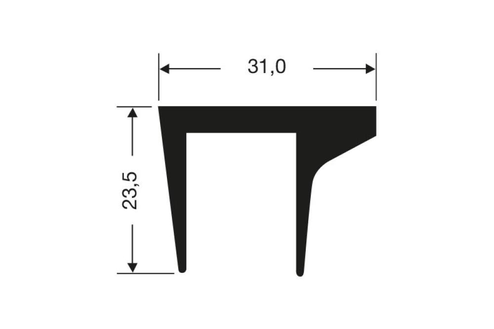 JCR-0150-020 | JOINT EN CAOUTCHOUC NOIR