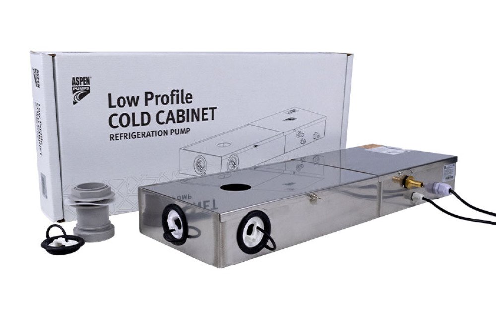 Supermarché pompe profil bas ERRP - plusieurs entrées - 607x232x76mm