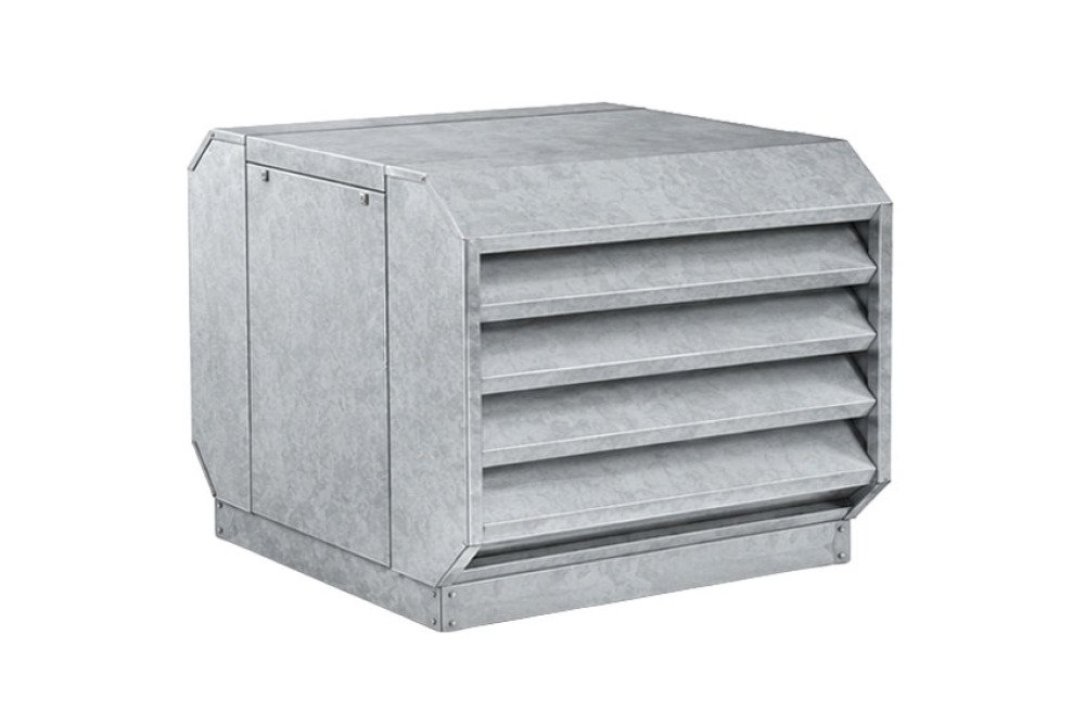 Geluidsisolerende omkasting - verzinkt staal - DICE-05 1200x1250x1060mm