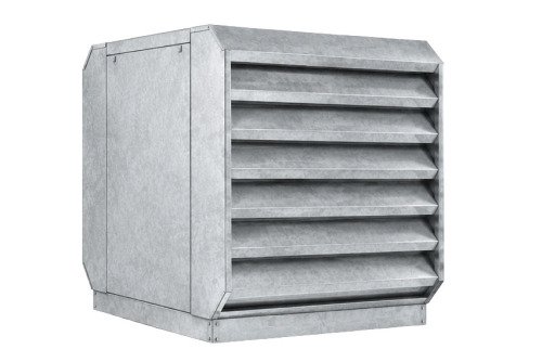 Geluidsisolerende omkasting - verzinkt staal - DICE-07-L 1400x1400x1420mm