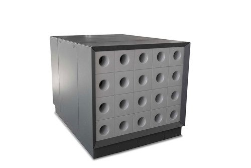 Geluiddempende omkasting voorgelakt staal - ACE-05 1460x1600x1760mm