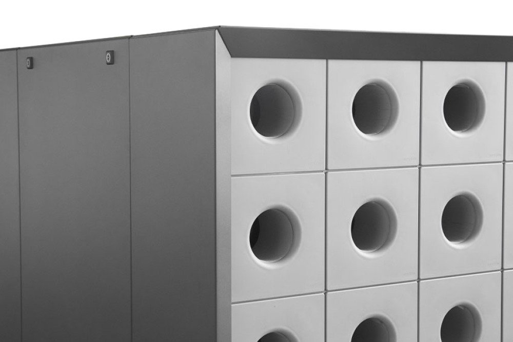 Encastrement insonorise en acier prélaqué - ACE-05 1460x1600x1760mm