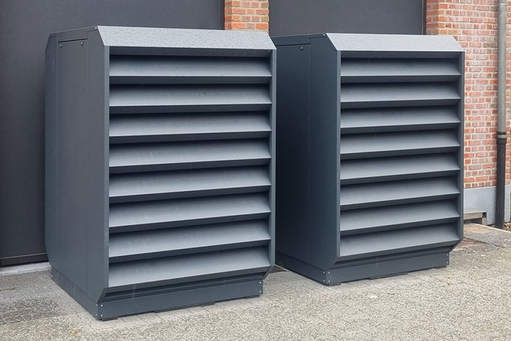 Caisson d'insonorisation - acier galvanisé - DICE-09-XL 1600x1500x1740mm