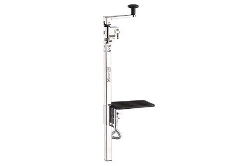 Ouvre-boîte industriel - Acier inoxydable - NSF - tige 495 mm
