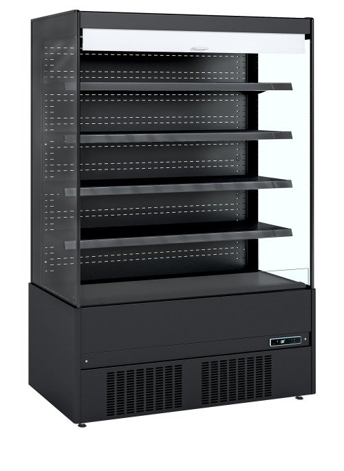 MCB130 Vitrine réfrigérée libre service noir (CRON BK)