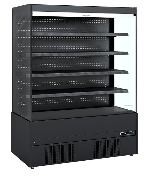 MCB150 Vitrine réfrigérée libre service noir (CRON BK)