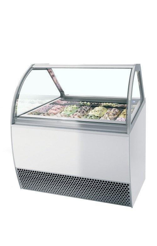 MILLENNIUM LX12 Geventileerde display voor schepijs
