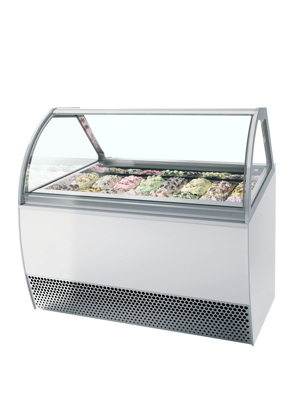 MILLENNIUM LX18 Vitrine ventilée pour glace en bac