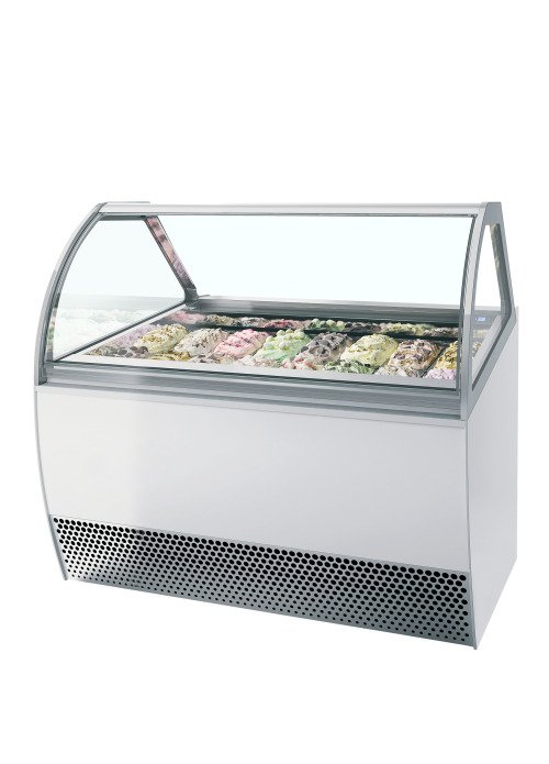 MILLENNIUM LX18 Vitrine ventilée pour glace en bac