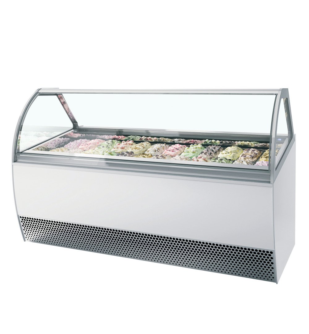 MILLENNIUM LX24 Vitrine ventilée pour glace en bac