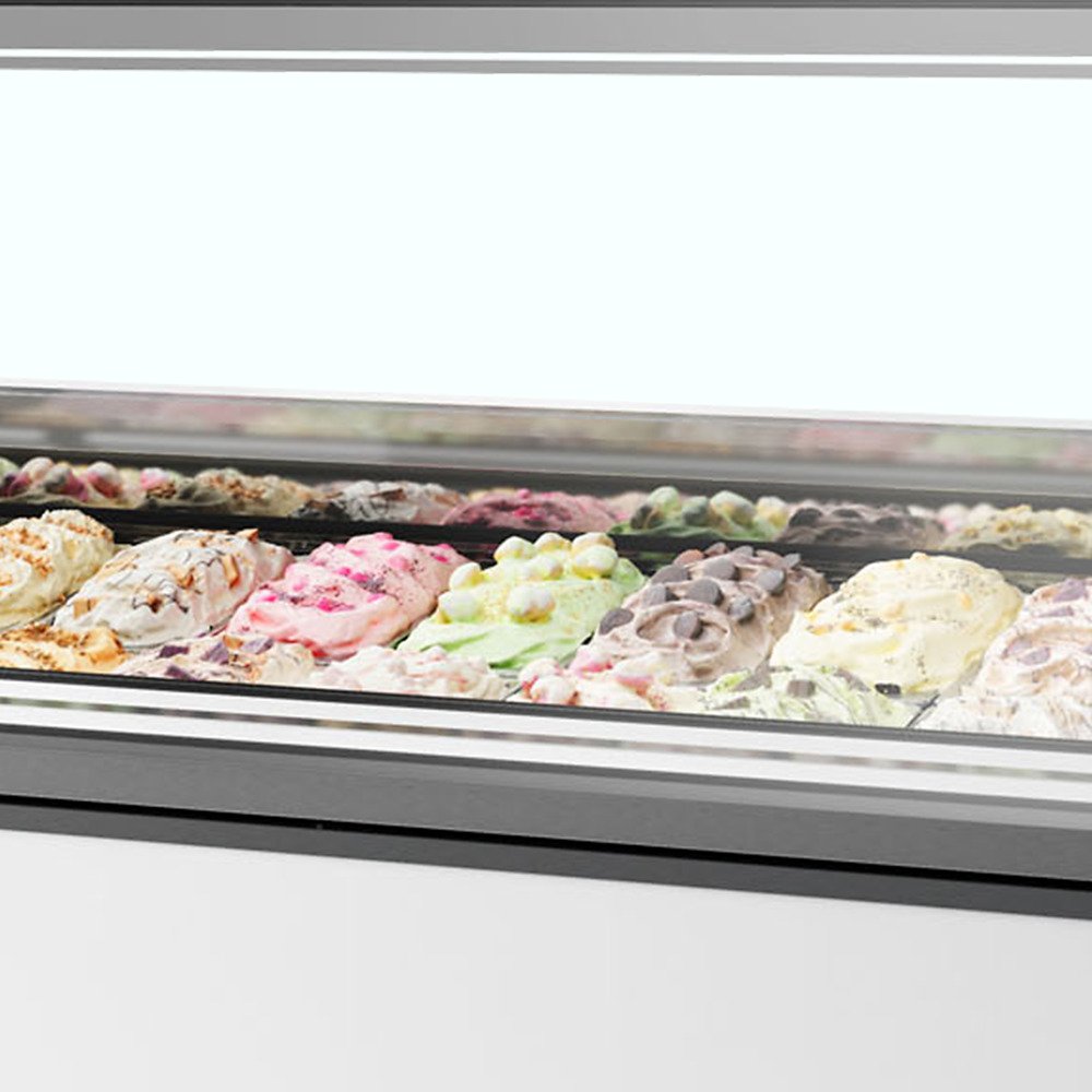 MILLENNIUM ST12 Vitrine ventilée pour glace en bac