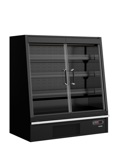 Galaxy+ GPL14FGD Black / DF Multideckkoeler, supermarkt