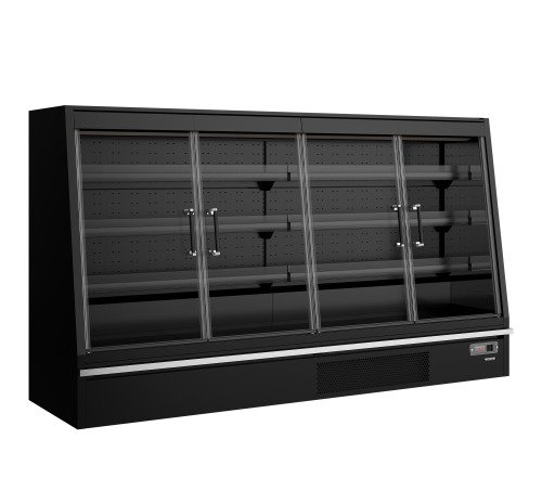 Galaxy+ GPL26FGD Black / DF Multideckkoeler, supermarkt