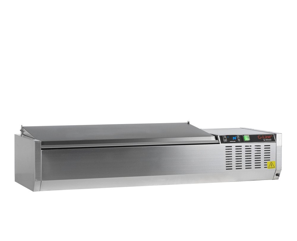 GVC33-120 S/S Vitrine réfrigérée GN1/4