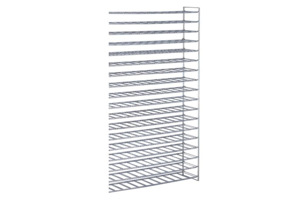 CHR-8290-845 | RAYON D'ACCOL 1200X300X1900MM - 18 NIV CHROME - MAX. 216 BOUTEILLES