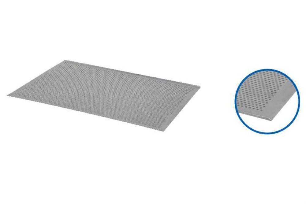 ABP-4621-000 | BAKPLAAT ALU 600X400X10MM GEPERFOREERD 2 SCHUINE BOORDEN OPENING 40 1,5MM