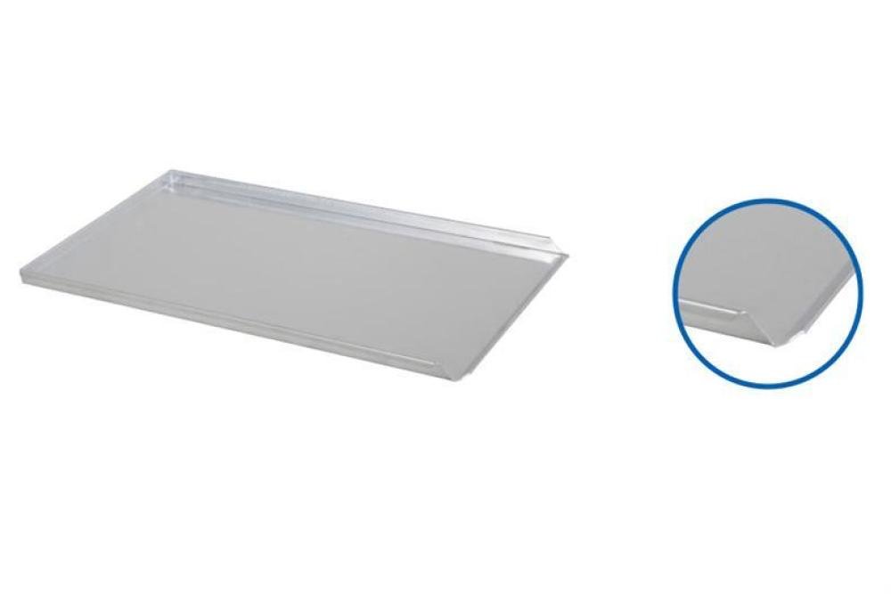 ABP-6430-000 | BAKPLAAT ALU - 600X400X20MM 3 BOORDEN 90° - 1 SCHUINE 1,5MM
