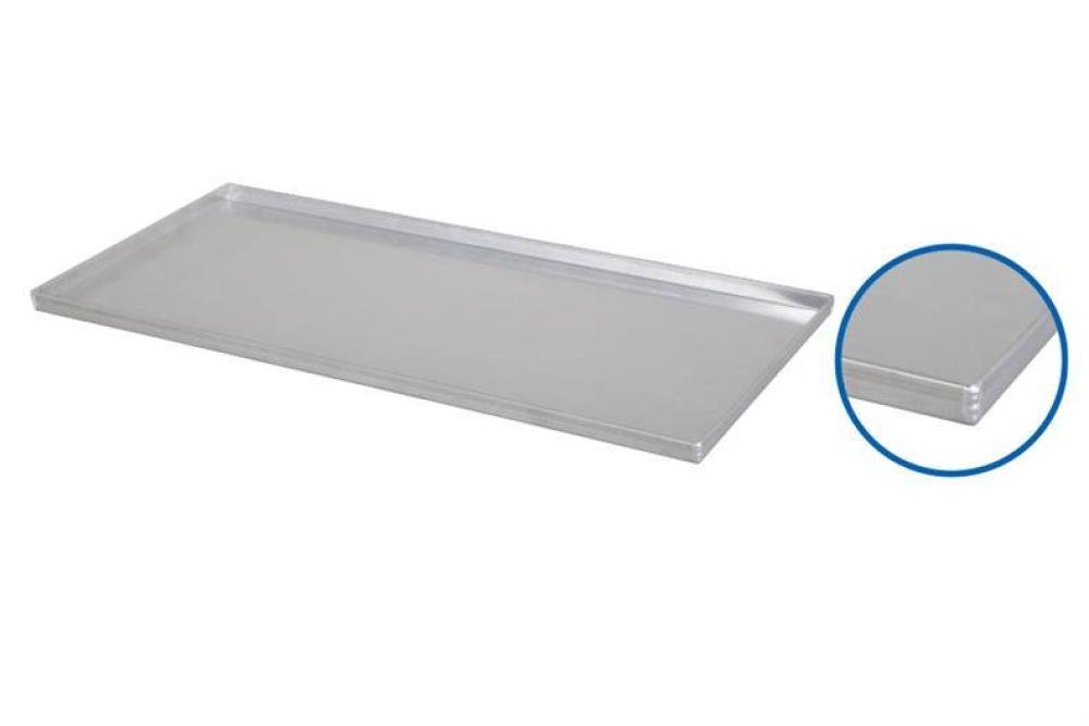 ABP-8440-000 | BAKPLAAT ALU - 800X400X23MM 4 BOORDEN 90° - 1,5MM