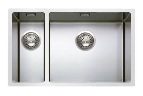 RTA-5150-841 | DUB. SPOELBAK R12 - GEPOLIJST - INCL.AC. L: 400X180X170MM R: 400X500X200MM