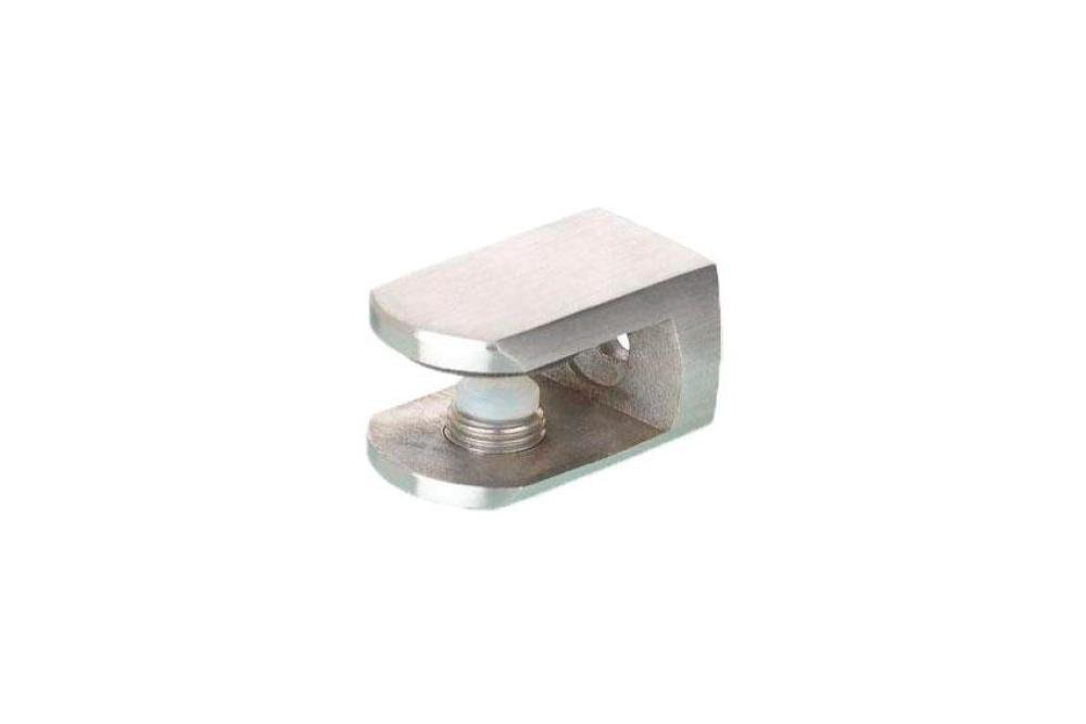GFG-5300-840 | RVS GLASKLEM MET STELSCHROEF VOOR MONTAGE RONDE BUIS Ø30MM AISI316