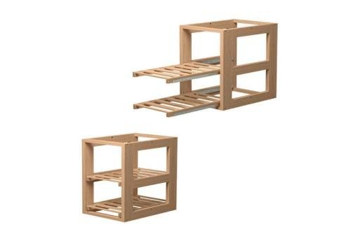 VSR-5102-000 | VISIOBOX - 1 MODULE AVEC 2 CLAYETTES COULISSANTES