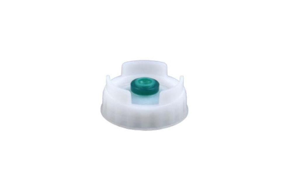 FFO-3116-040 | CHAPEAU AVEC VALVE SILICONE VERT 6PCE/PCK - POUR SAUCES LIQUIDES