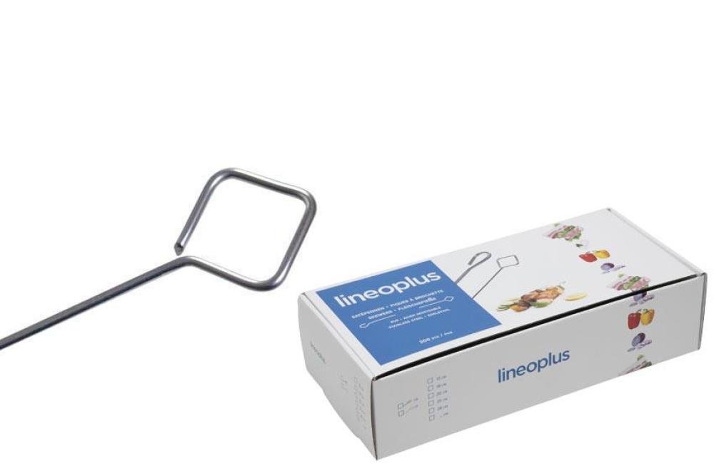 LSR-2018-000 | BROCHETTES INOX RONDES Ø 2MM - L 180MM LINUM - 200 PCE/PCK
