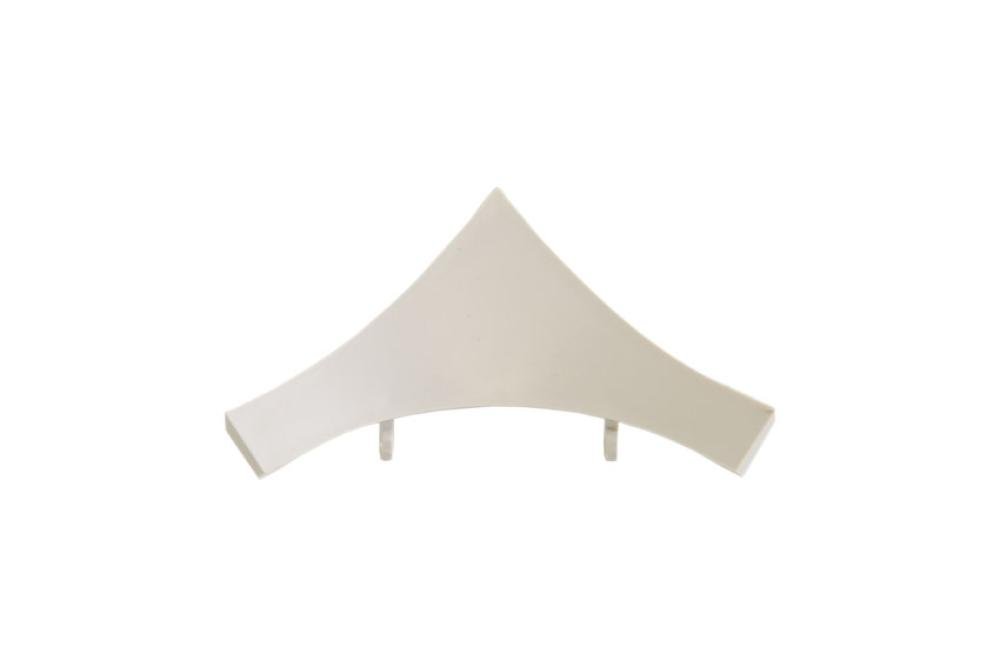 CRP-9300-306 | AFDEKKAPJE VOOR BINNENHOEK VAN PLINT PVC