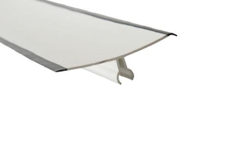 CRC-3301-307 | KLEINE AFGERONDE HOEK ZACHTE RAND PVC - 3MTR/LNG